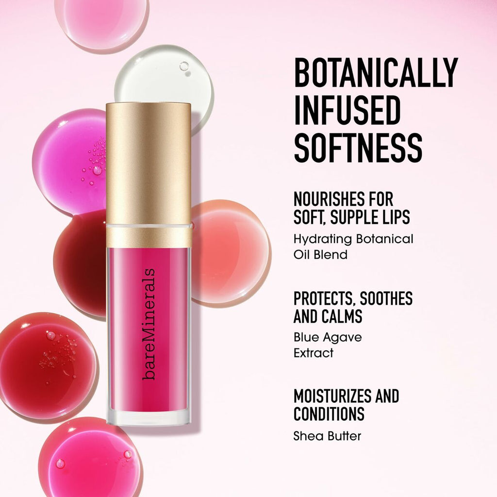 Lippgloss bareminerals nourishing 3,8 ml - schönheit make-up