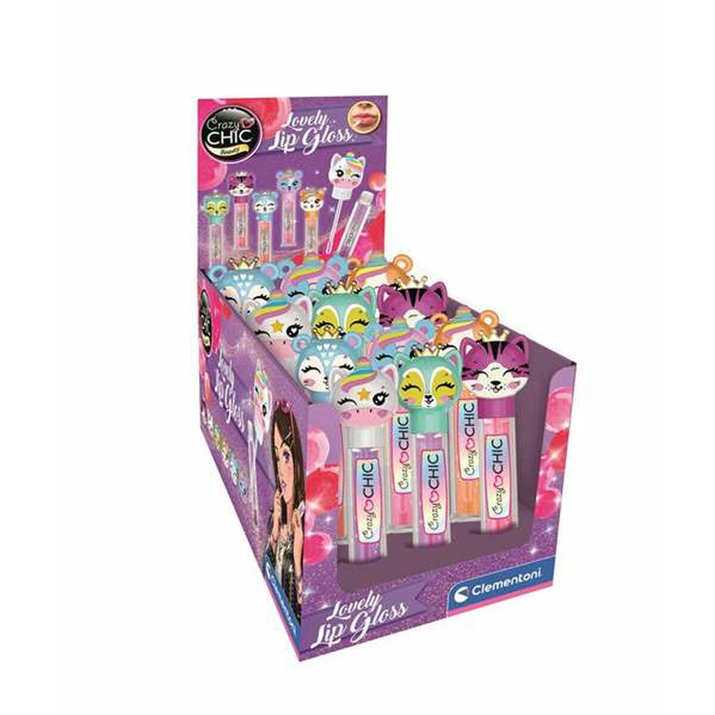 Lippgloss clementoni 18 stück - schönheit make-up