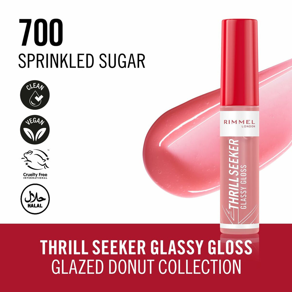 Lippgloss rimmel london thrill seeker nº 700-sprinkled