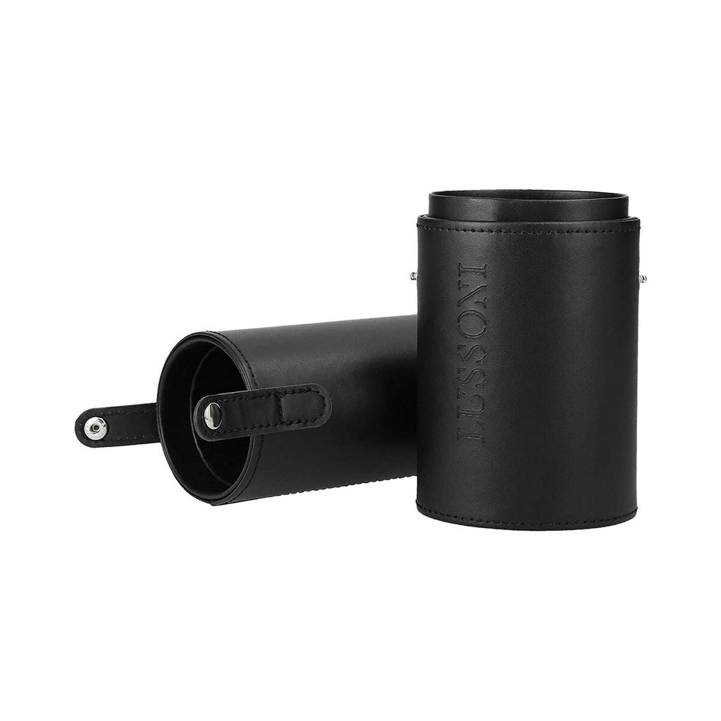 Make-up etui lussoni schwarz black make-up pinsel (1 stück)