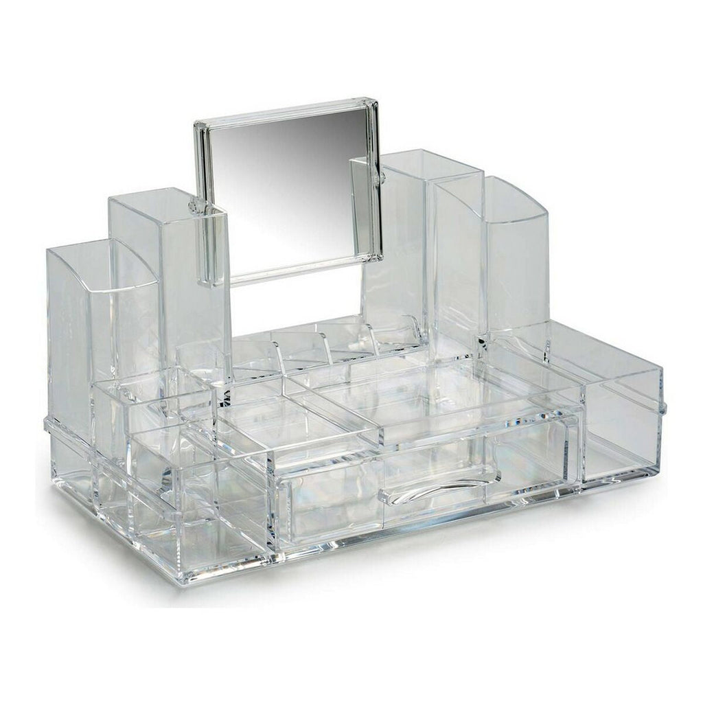 Make-up organizer berilo 6221 durchsichtig glas 15,5 x 19,5