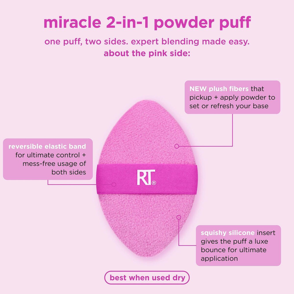 Make-up pinsel real techniques miracle 2 in 1 (2 stück)
