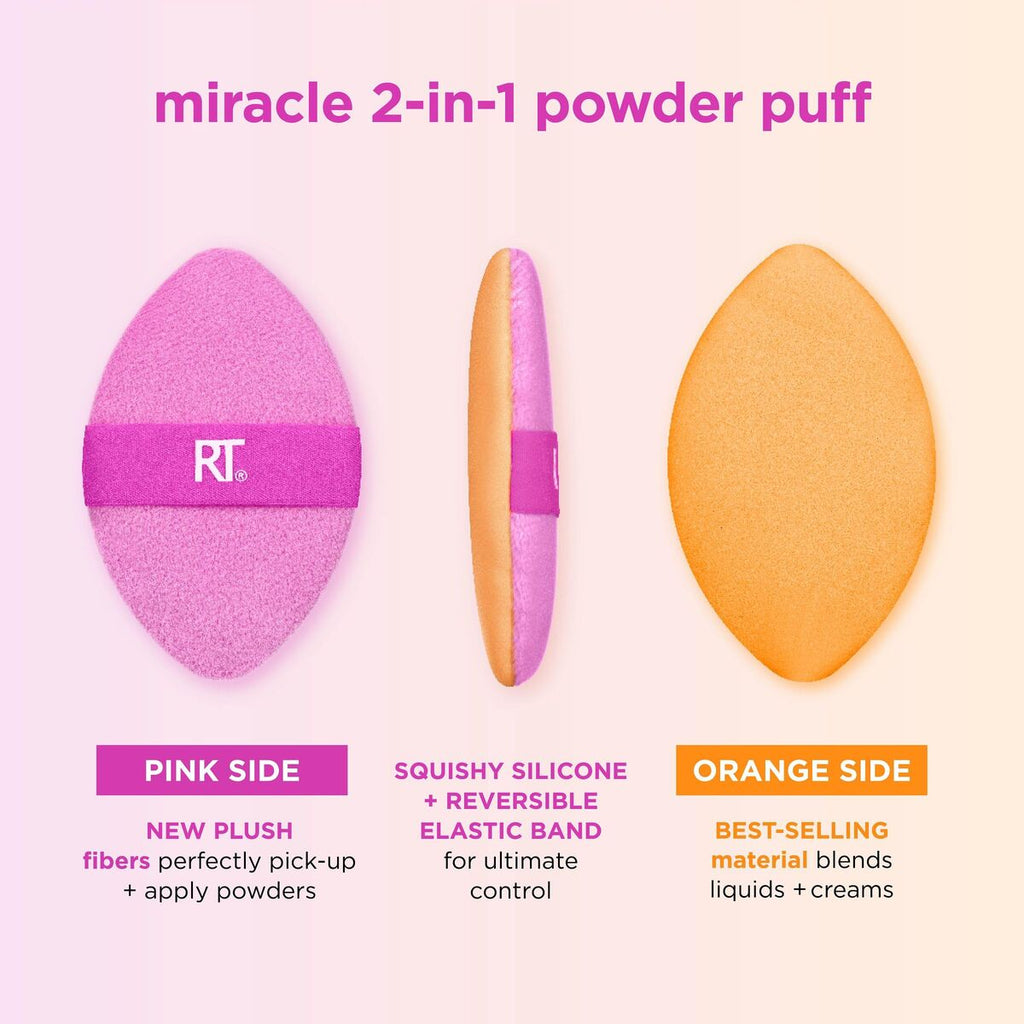 Make-up pinsel real techniques miracle 2 in 1 (2 stück)
