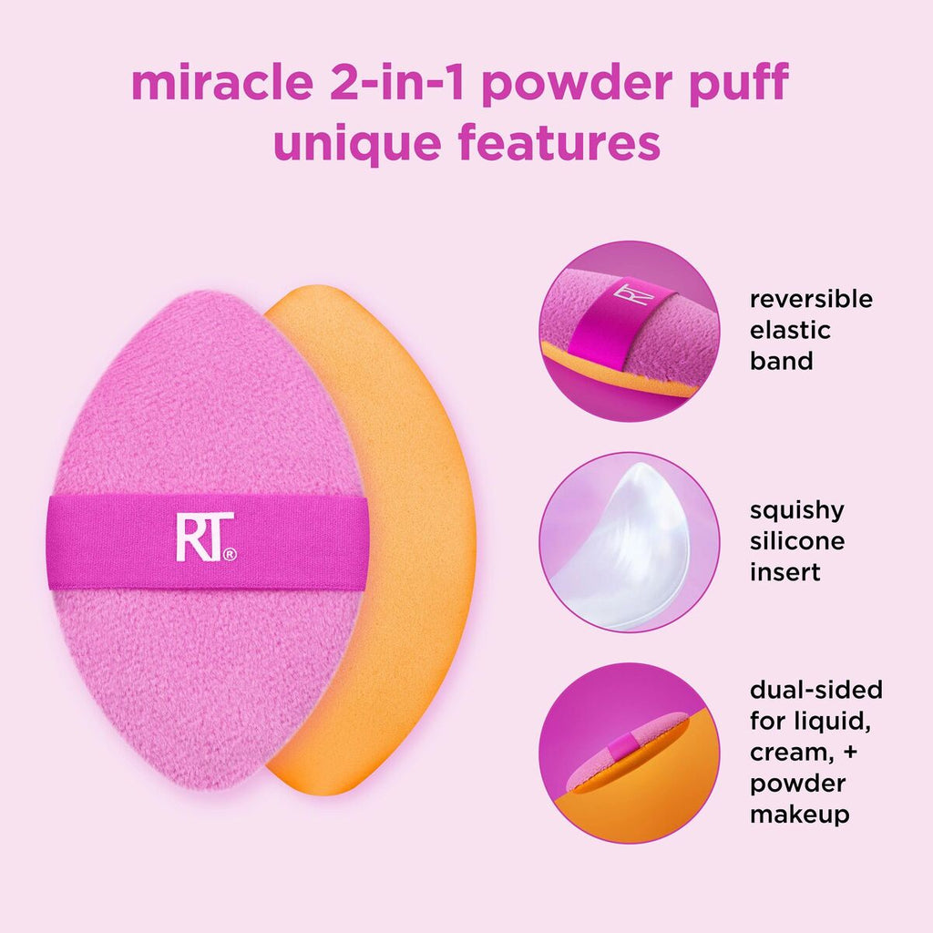 Make-up pinsel real techniques miracle 2 in 1 (2 stück)