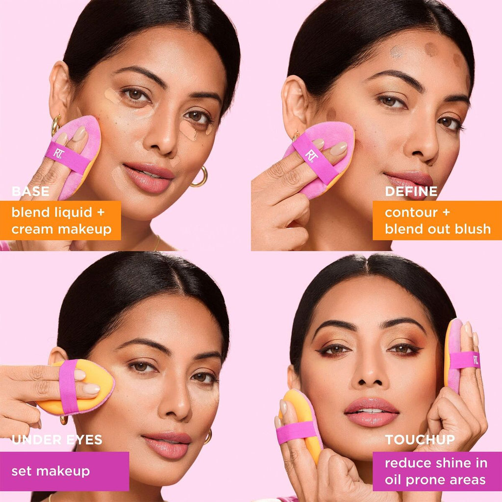 Make-up pinsel real techniques miracle 2 in 1 (2 stück)