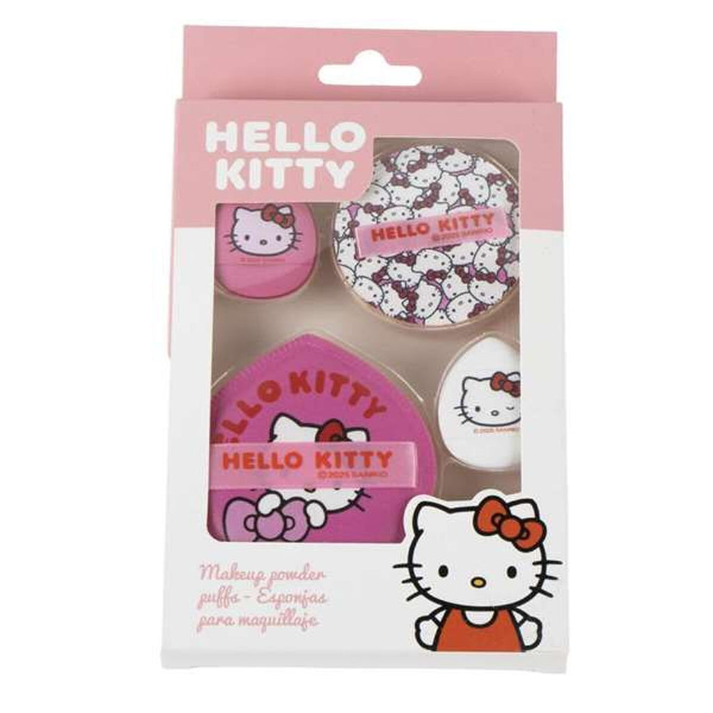 Make-up-schwamm hello kitty - schönheit utensilien