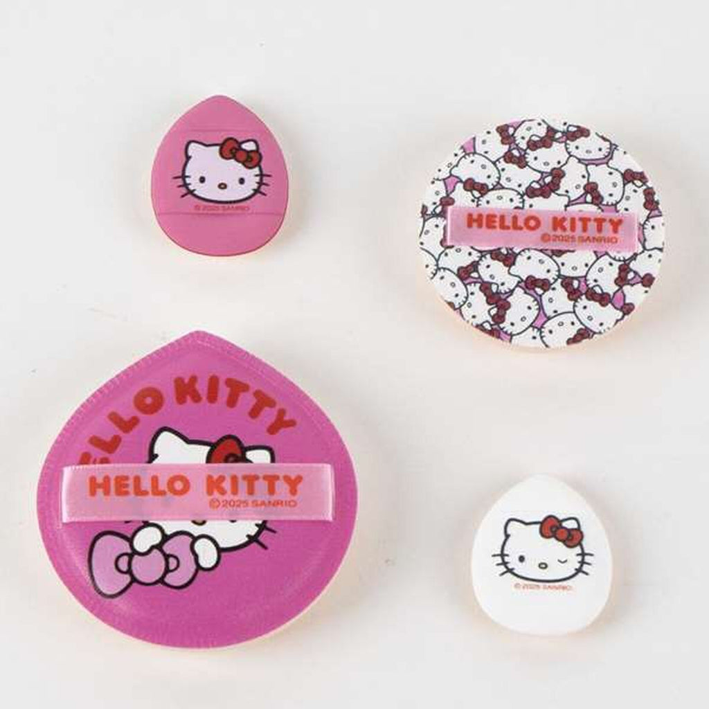 Make-up-schwamm hello kitty - schönheit utensilien