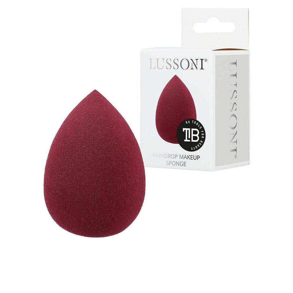 Make-up-schwamm lussoni raindrop granatrot (1 stück)