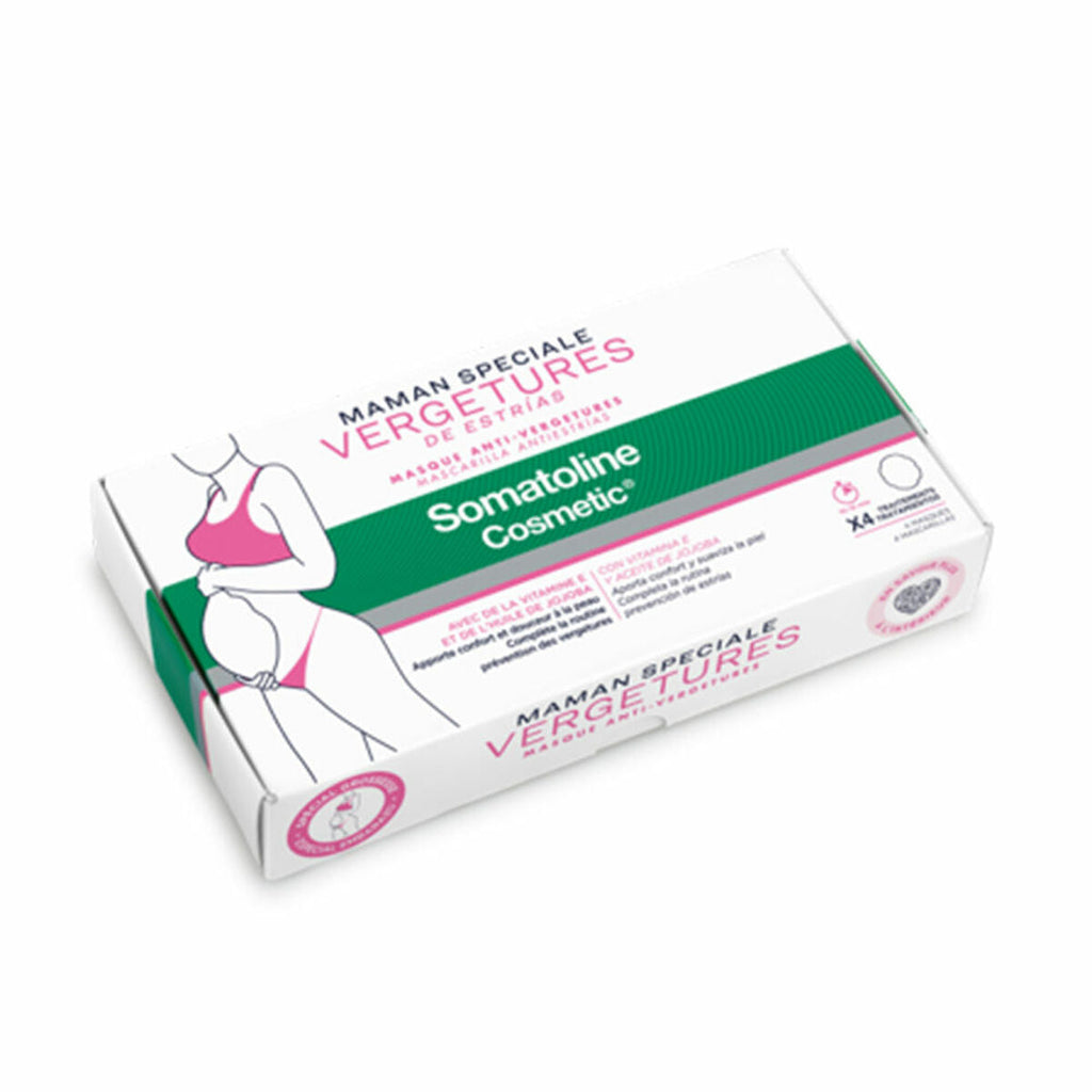 Maske somatoline antiestrías 4 stück - schönheit hautpflege