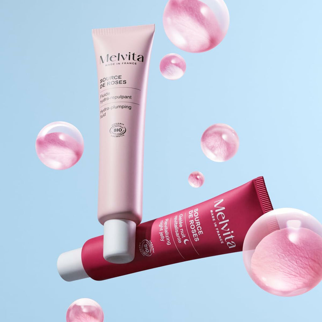 Nachtcreme melvita source de roses 40 ml - schönheit