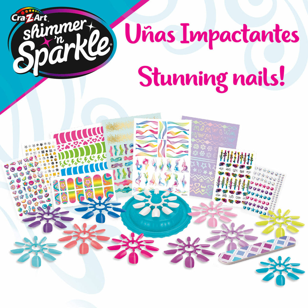 Nageldesign-set cra-z-art (4 stück) - schönheit make-up