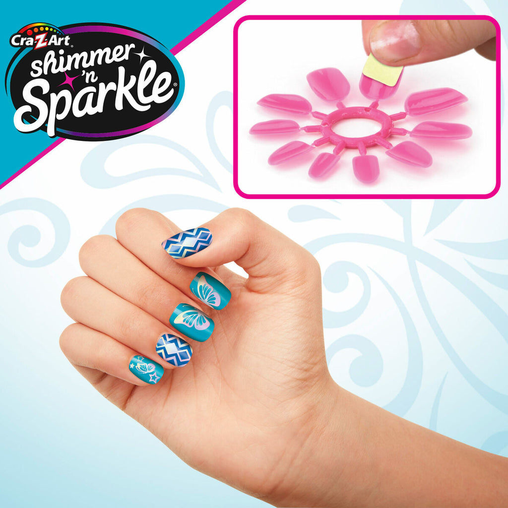 Nageldesign-set cra-z-art (4 stück) - schönheit make-up