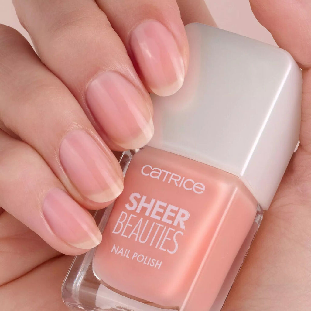 Nagellack catrice sheer beauties nº 050 peach for the stars