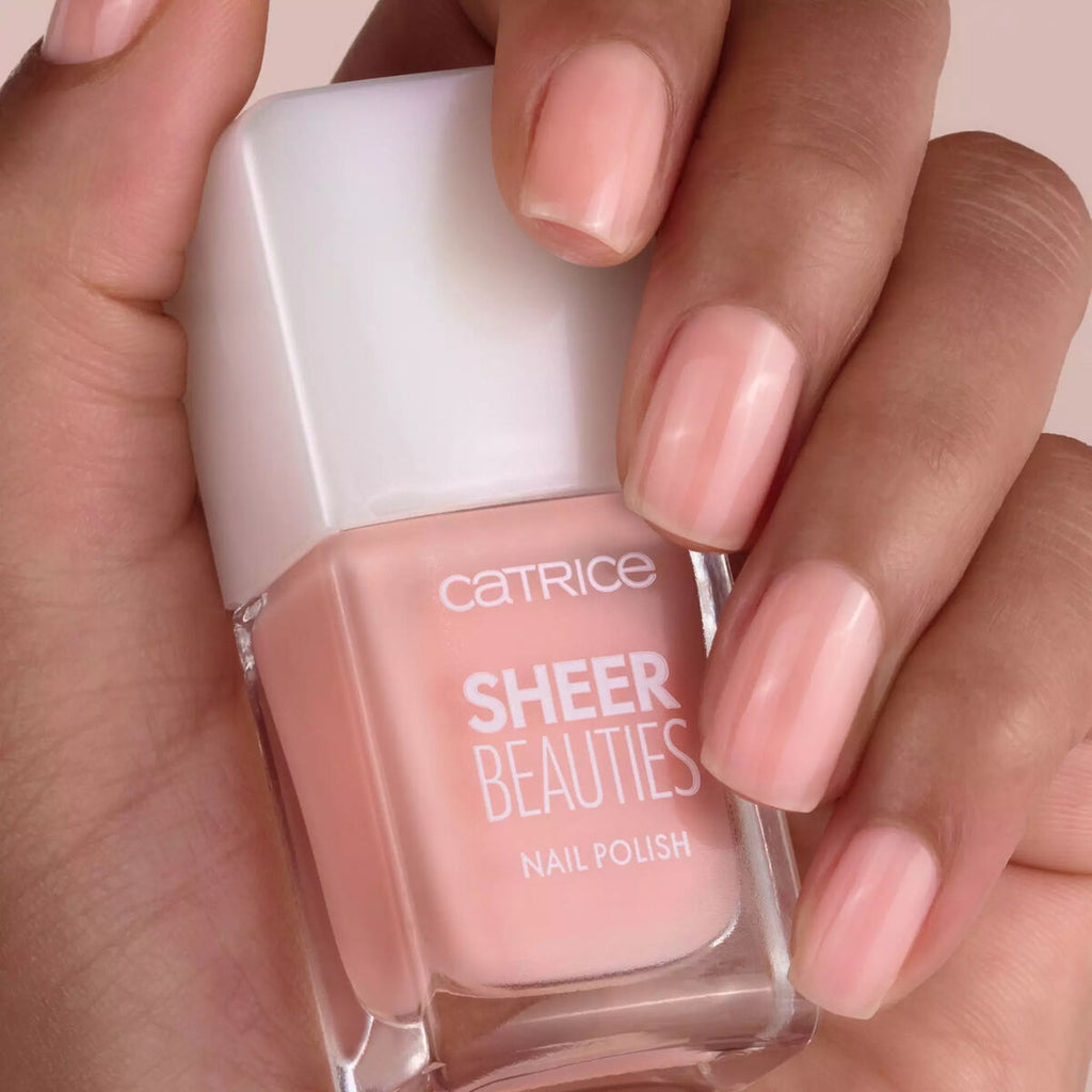 Nagellack catrice sheer beauties nº 050 peach for the stars