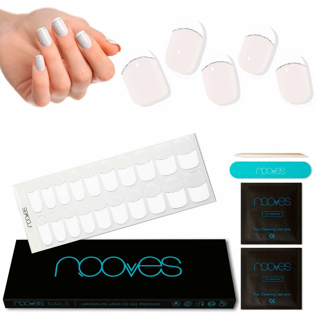Nagellack nooves láminas de uñas gel 20 stücke - schönheit