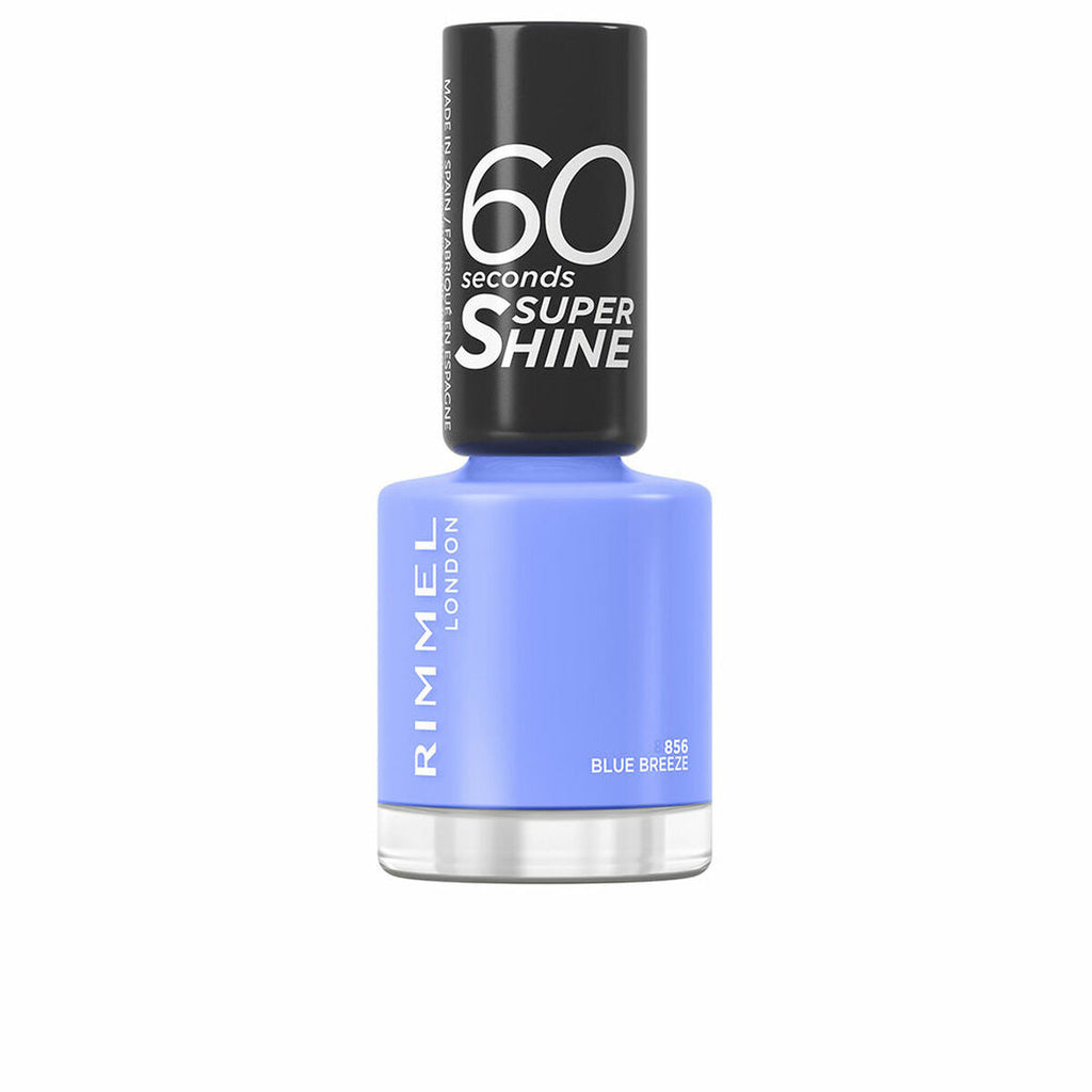 Nagellack rimmel london 60 seconds super shine nº 856 blue
