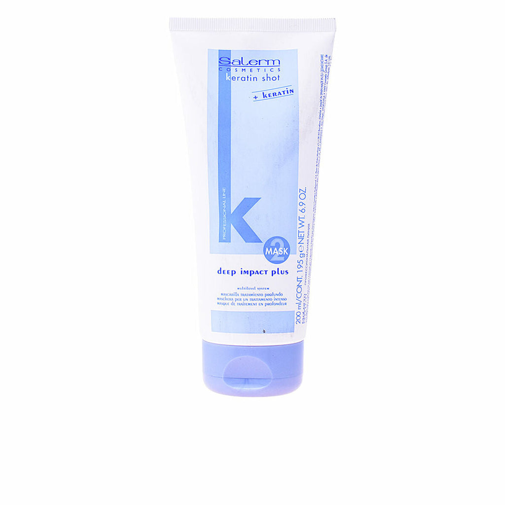 Nutritive haarmaske keratin shot salerm - schönheit