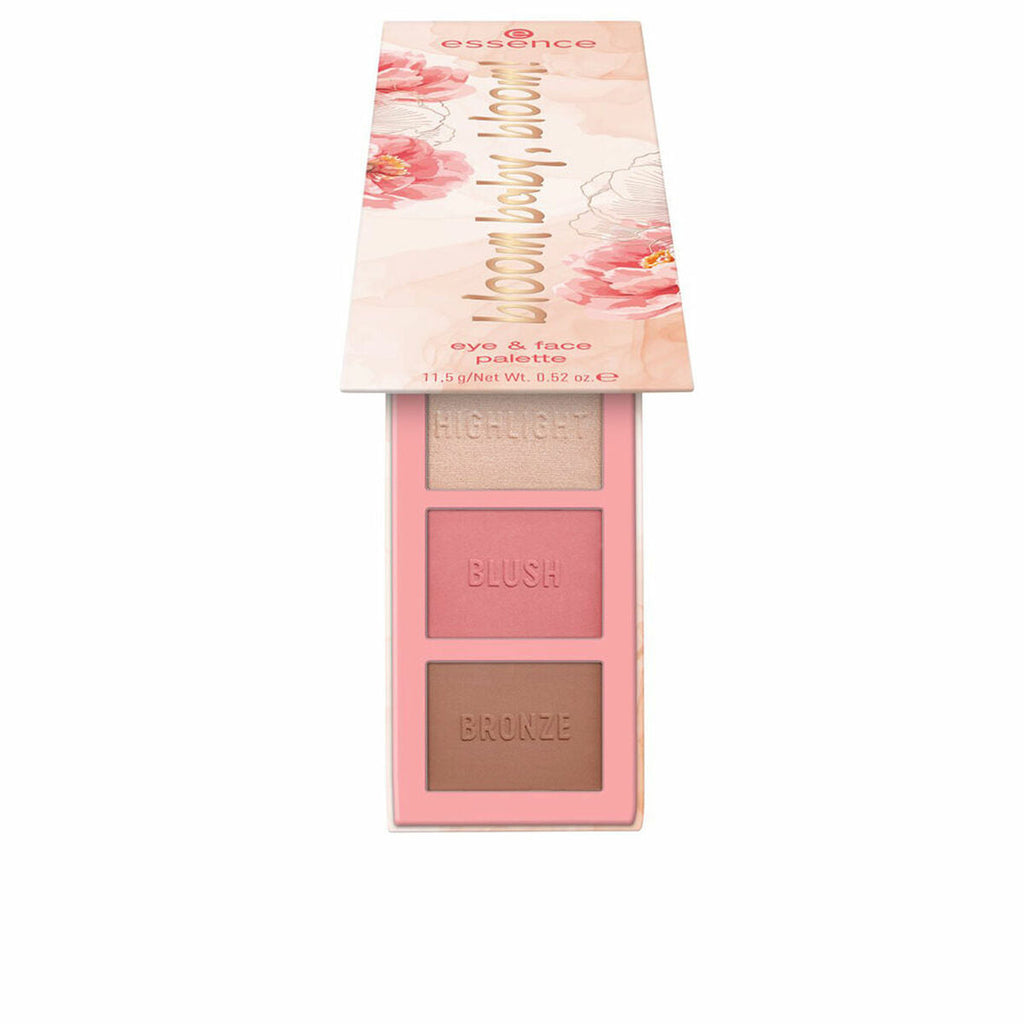 Palette mit lidschatten essence bloom baby bloom! Gesicht