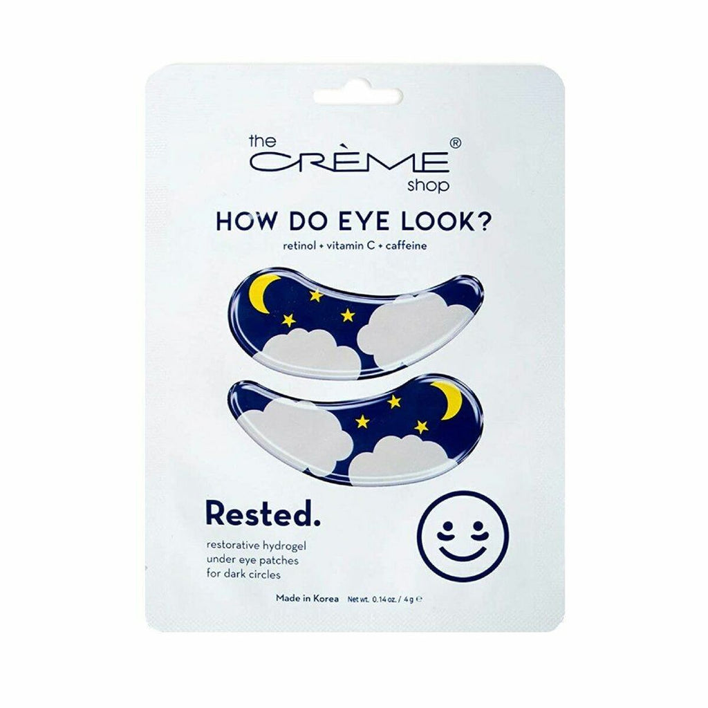 Patches für die augenkontur the crème shop rested hydrogel