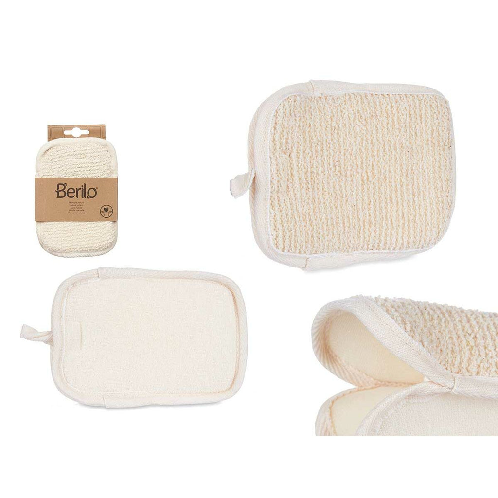 Peeling-handschuh berilo weiß beige (12 stück) - schönheit