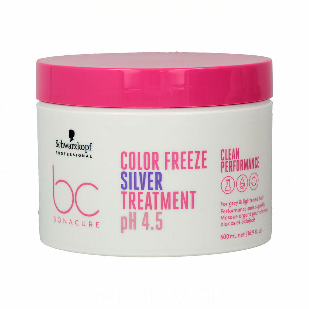 Pflegecreme für weißes haar schwarzkopf bc color freeze 500