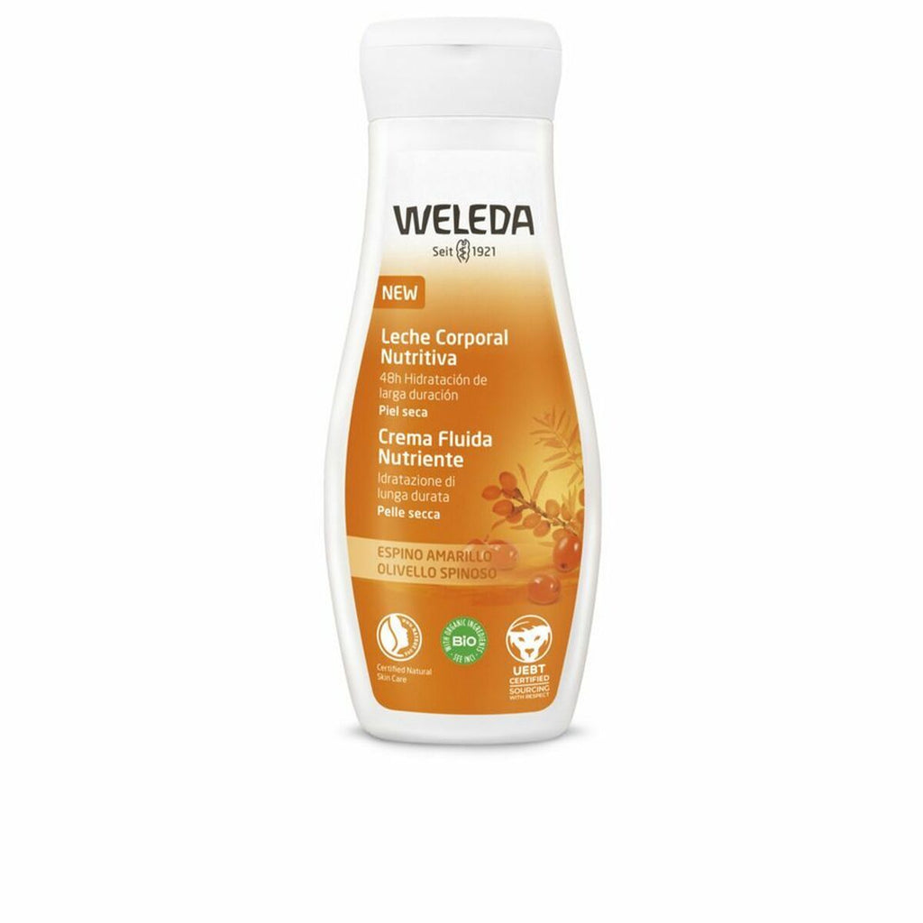 Pflegende körpermilch weleda 090540x7 sanddorn - schönheit