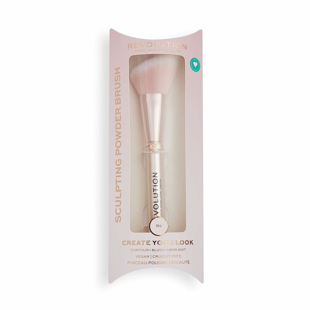 Pinsel für make-up-grundierung revolution make up bluffing