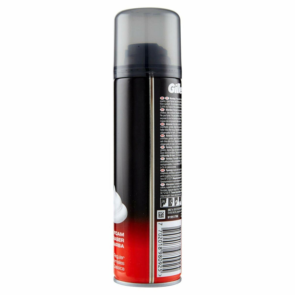 Rasierschaum gillette gsfr 200 ml - schönheit rasieren