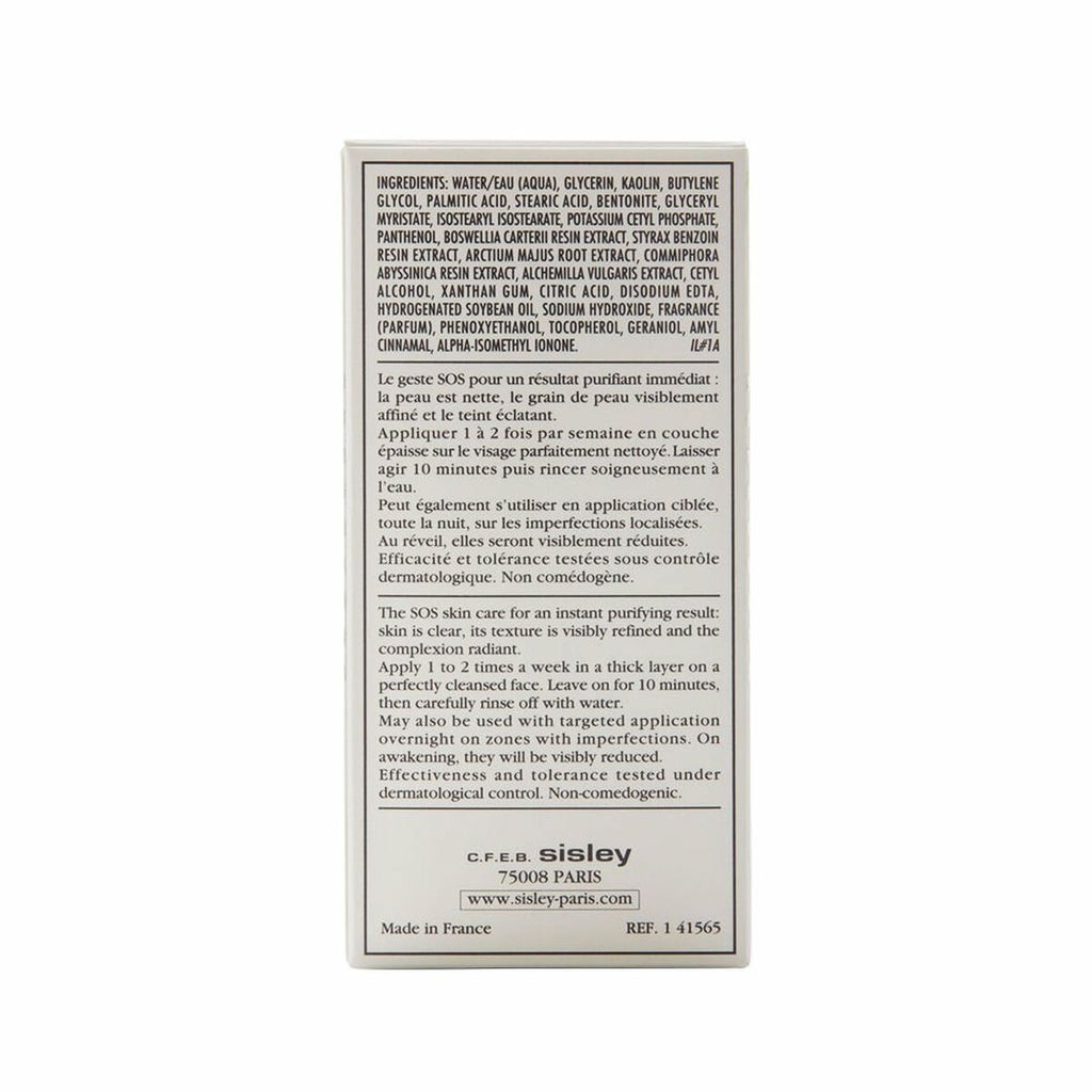 Reinigende gesichtsmaske sisley masque purifiant profond