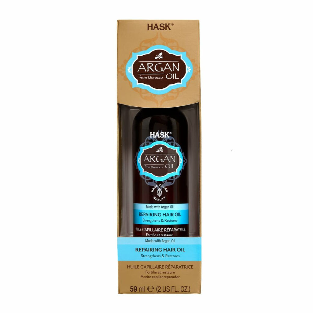 Reparaturöl hask argan oil 100 ml - schönheit haarpflege