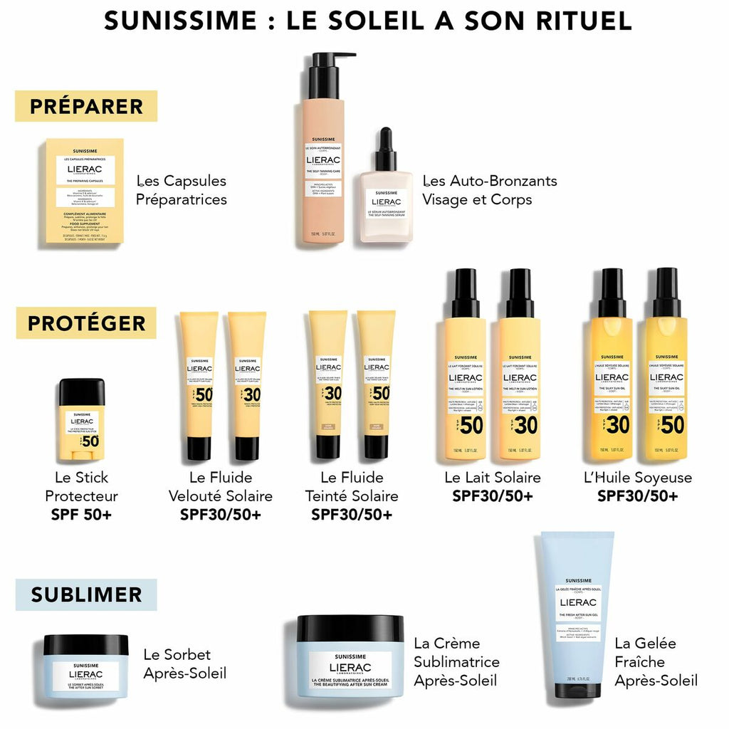 Schminkset lierac sunissime - schönheit utensilien