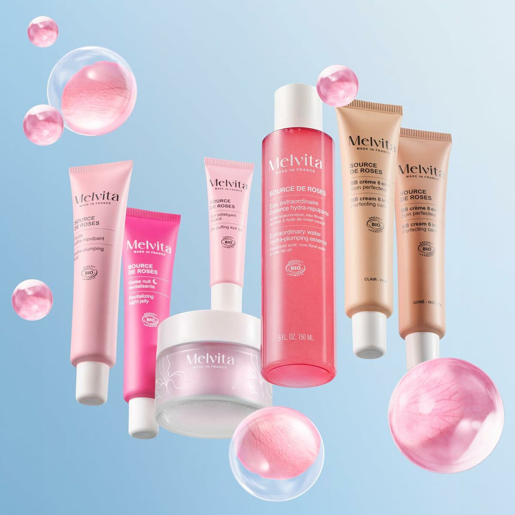 Schminkset melvita source de roses - schönheit make-up