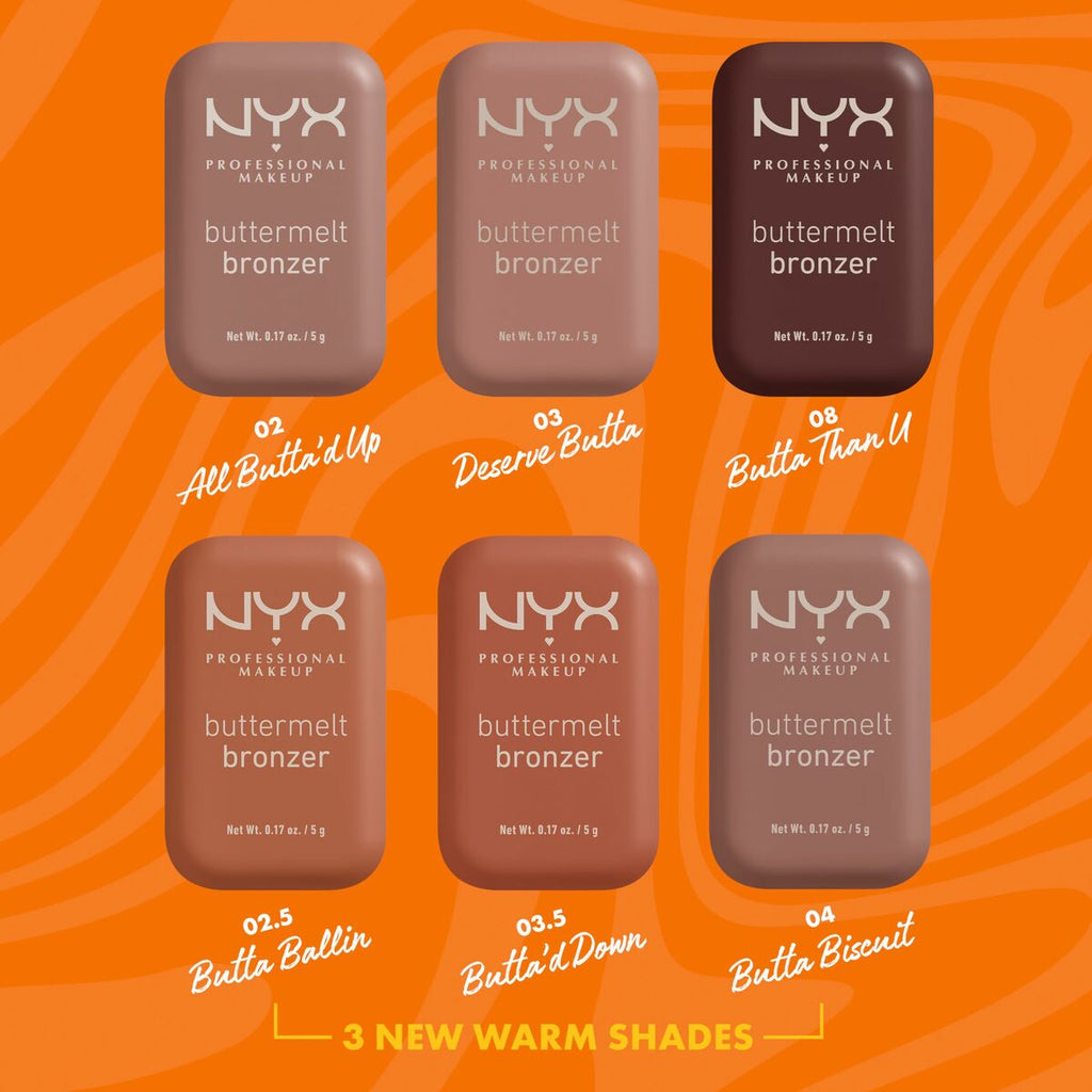Schminkset nyx buttermelt bronzer - schönheit utensilien