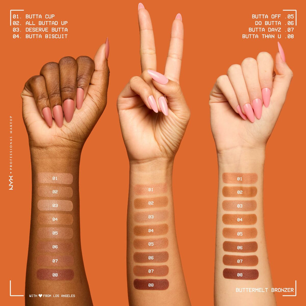Schminkset nyx buttermelt bronzer - schönheit utensilien