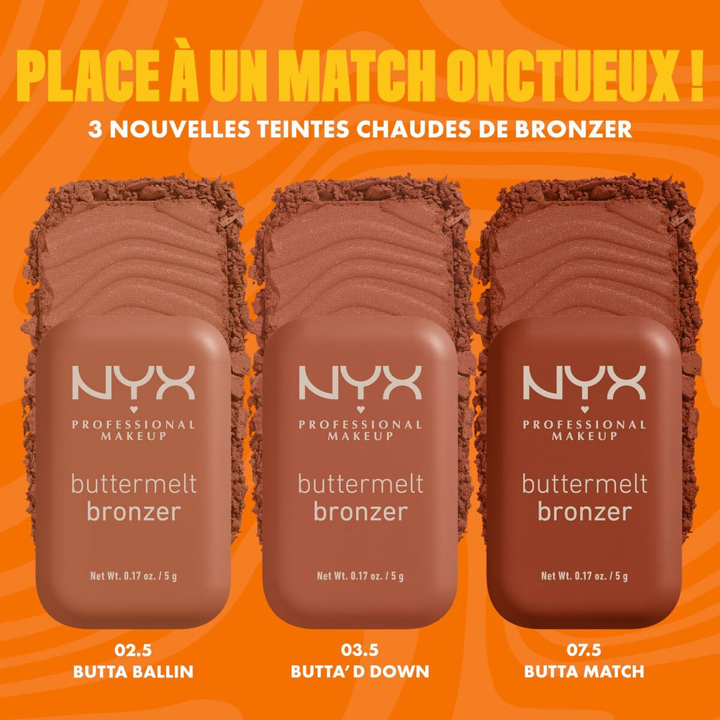Schminkset nyx buttermelt bronzer - schönheit utensilien