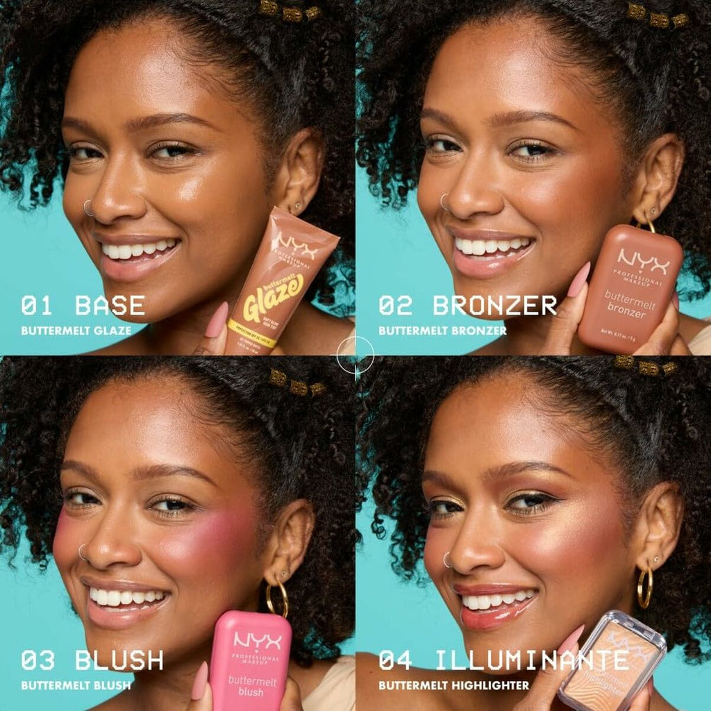 Schminkset nyx buttermelt highlighter - schönheit