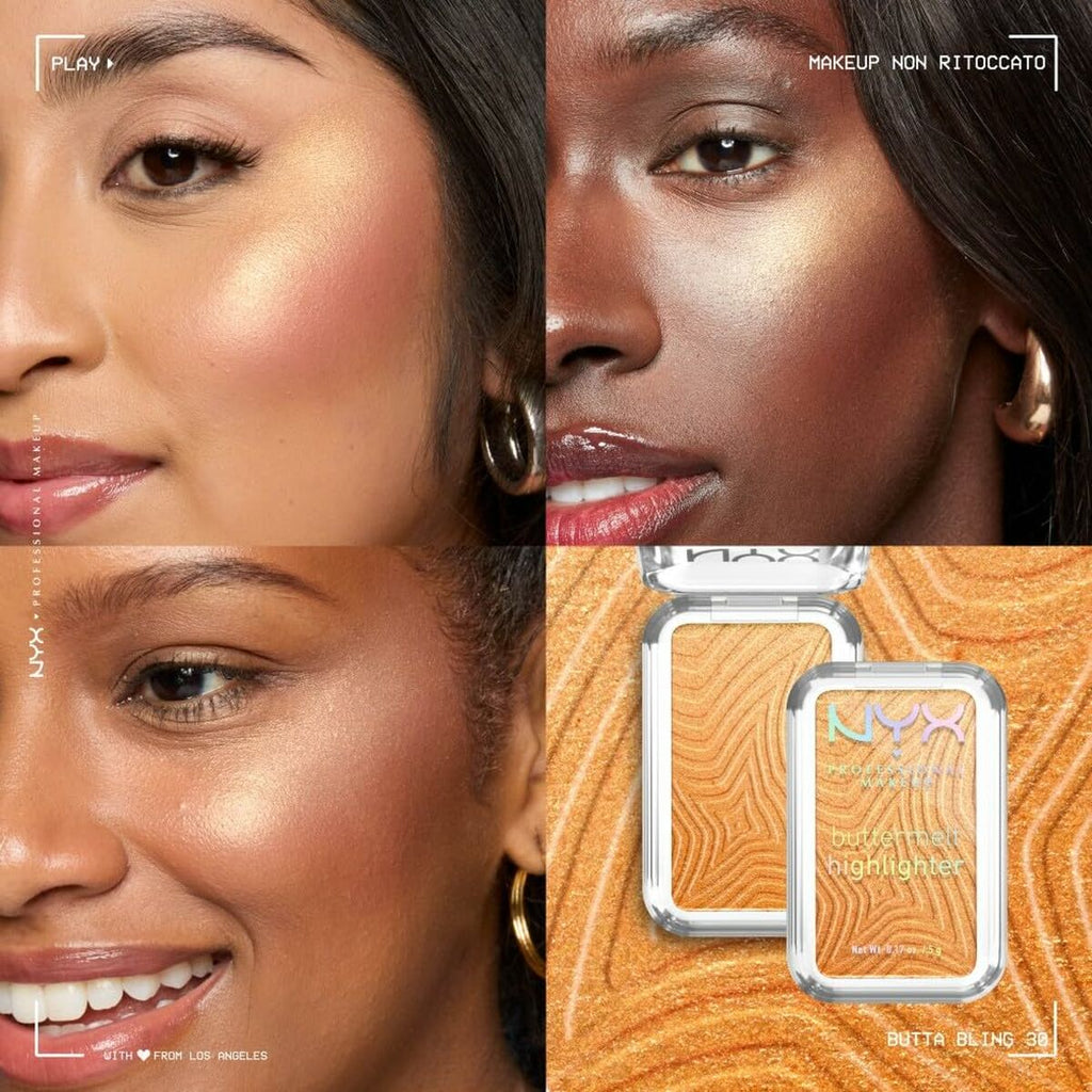 Schminkset nyx buttermelt highlighter - schönheit