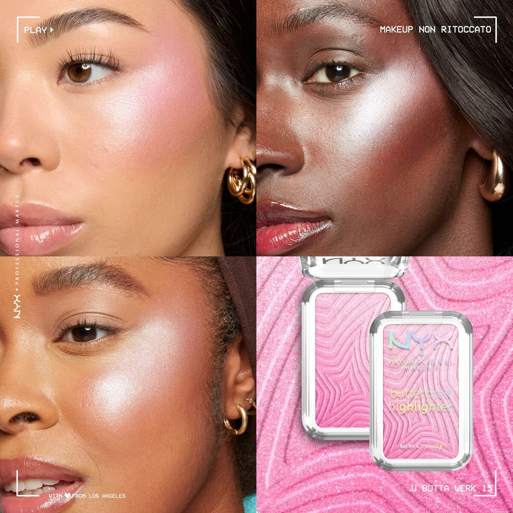 Schminkset nyx buttermelt highlighter - schönheit