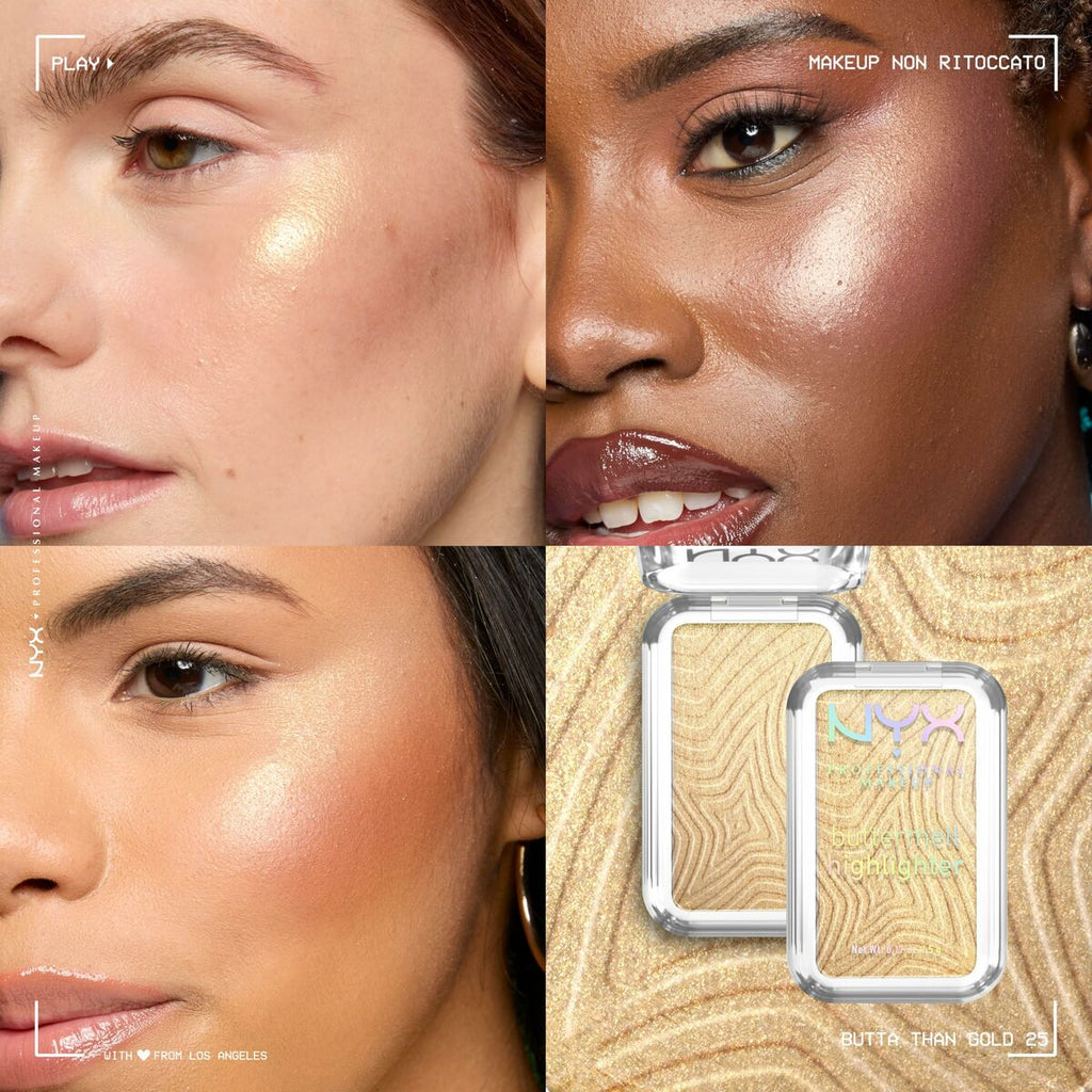 Schminkset nyx buttermelt highlighter - schönheit