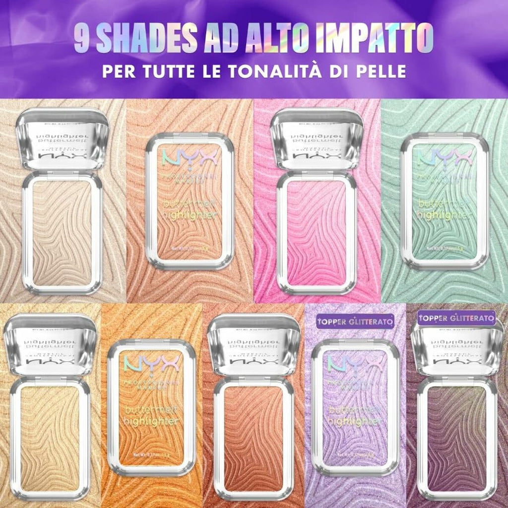 Schminkset nyx buttermelt highlighter - schönheit