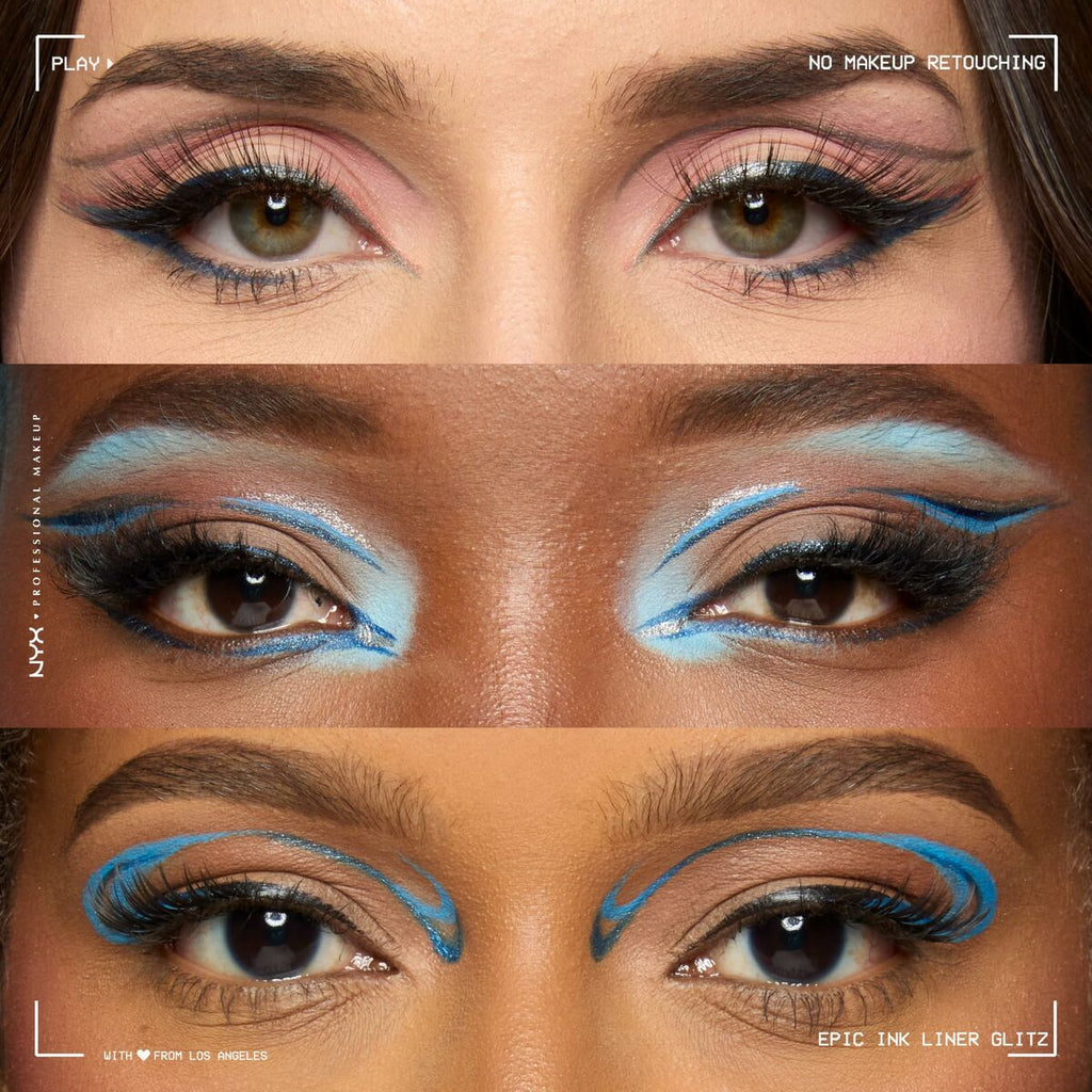 Schminkset nyx epic ink liner glitz - schönheit utensilien