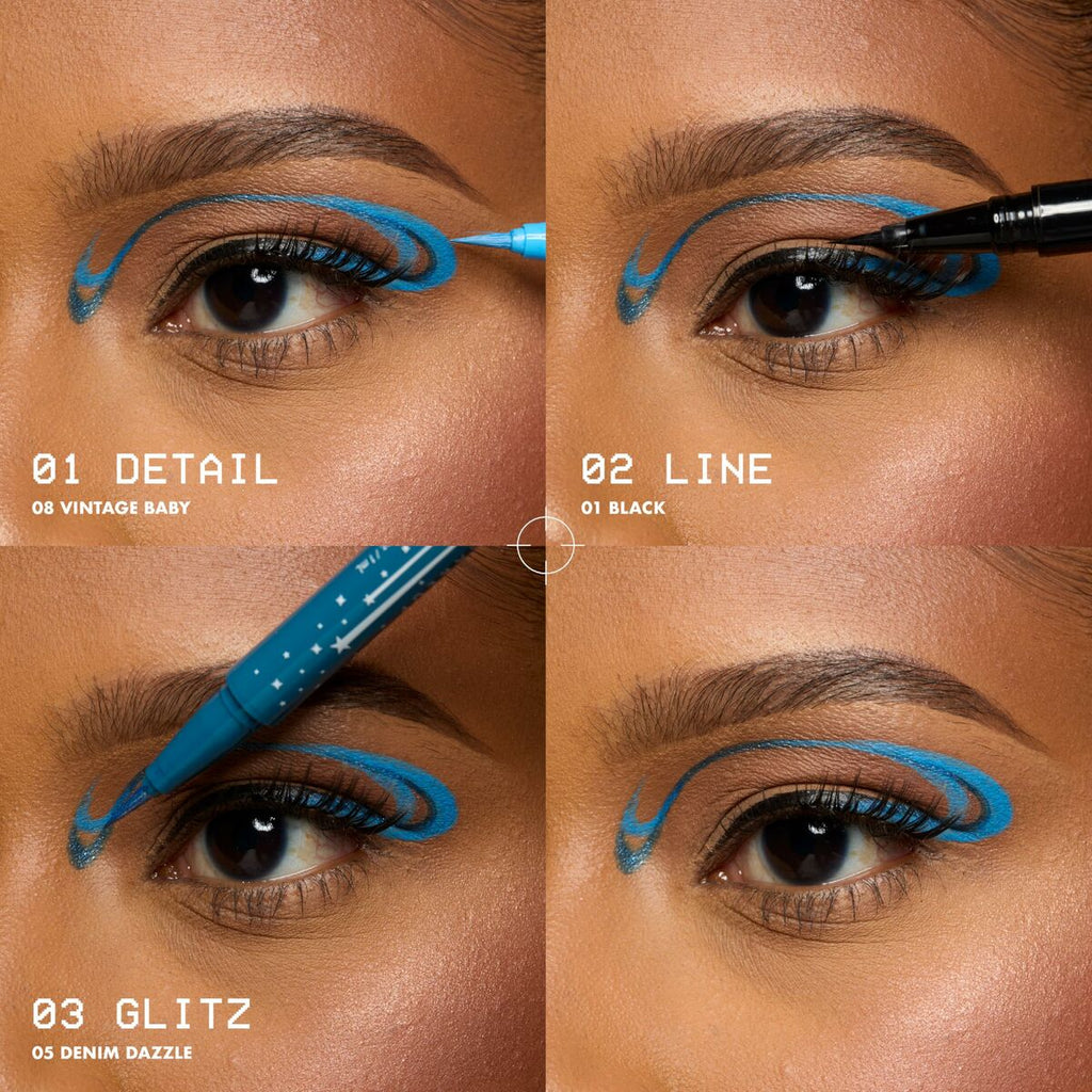 Schminkset nyx epic ink liner glitz - schönheit utensilien