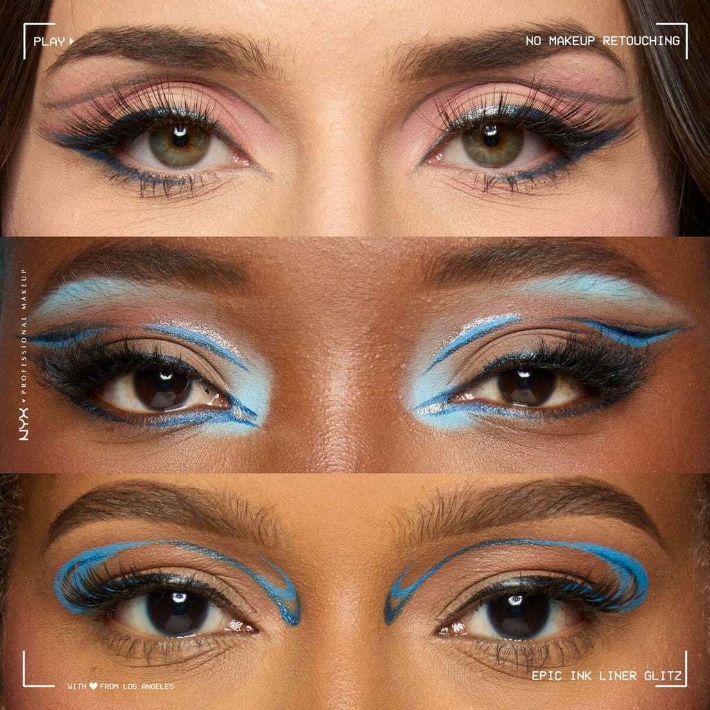Schminkset nyx epic ink liner glitz - schönheit utensilien