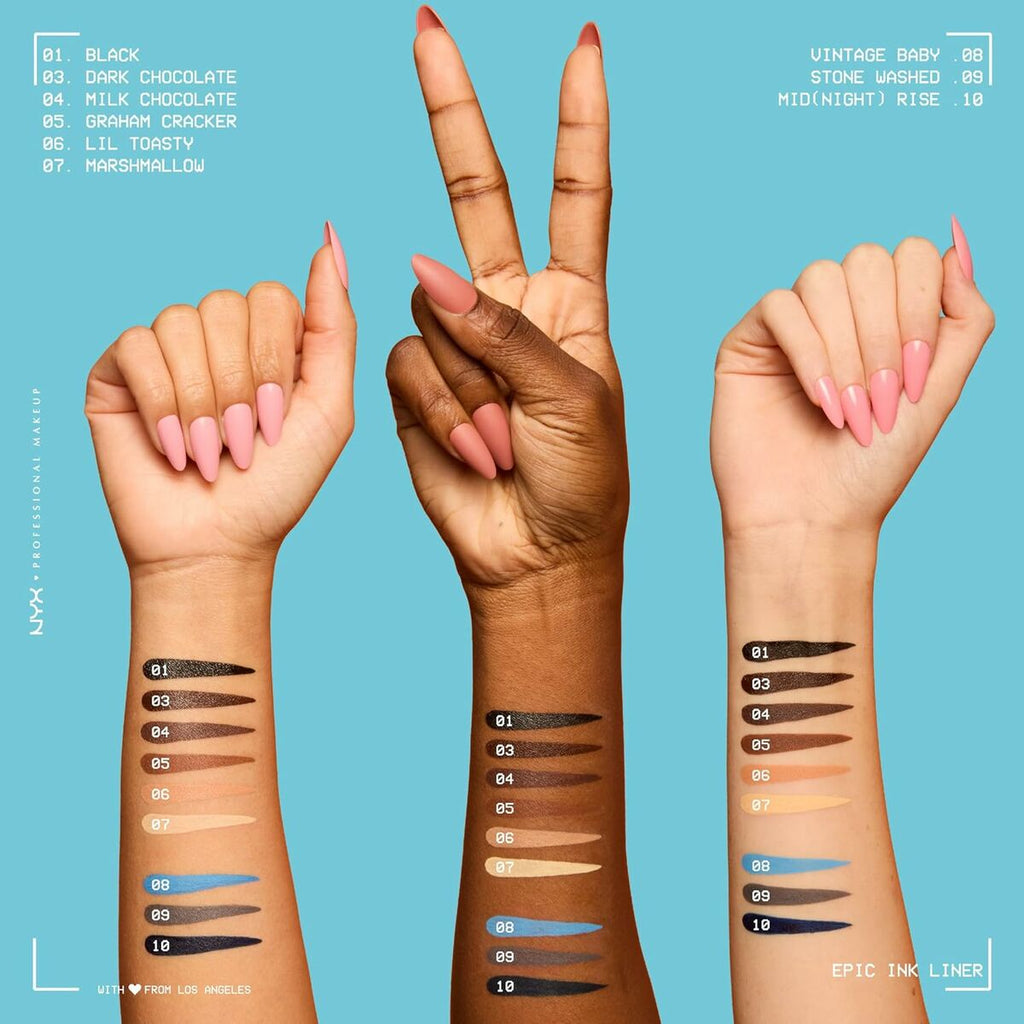 Schminkset nyx epic ink liner - schönheit utensilien