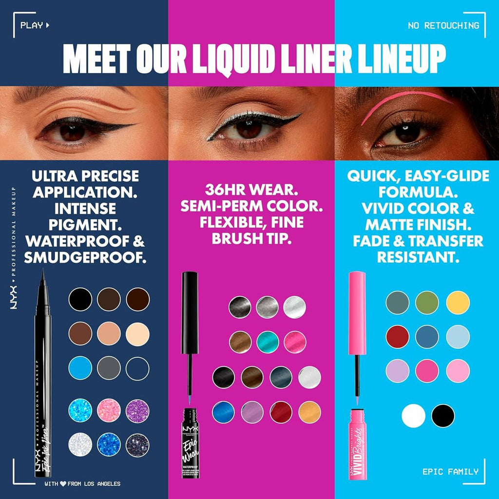 Schminkset nyx epic ink liner - schönheit utensilien