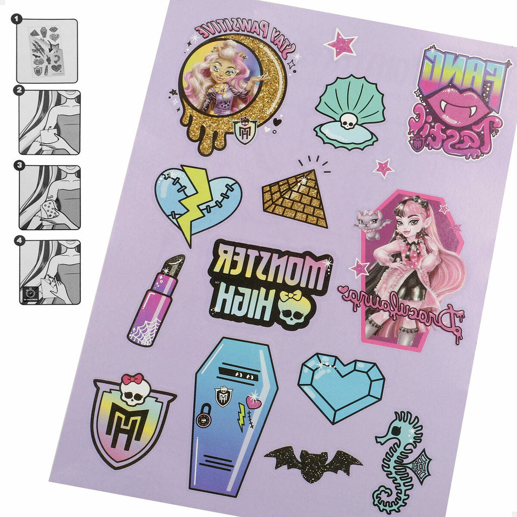 Schönheitsset monster high (6 stück) - schönheit make-up