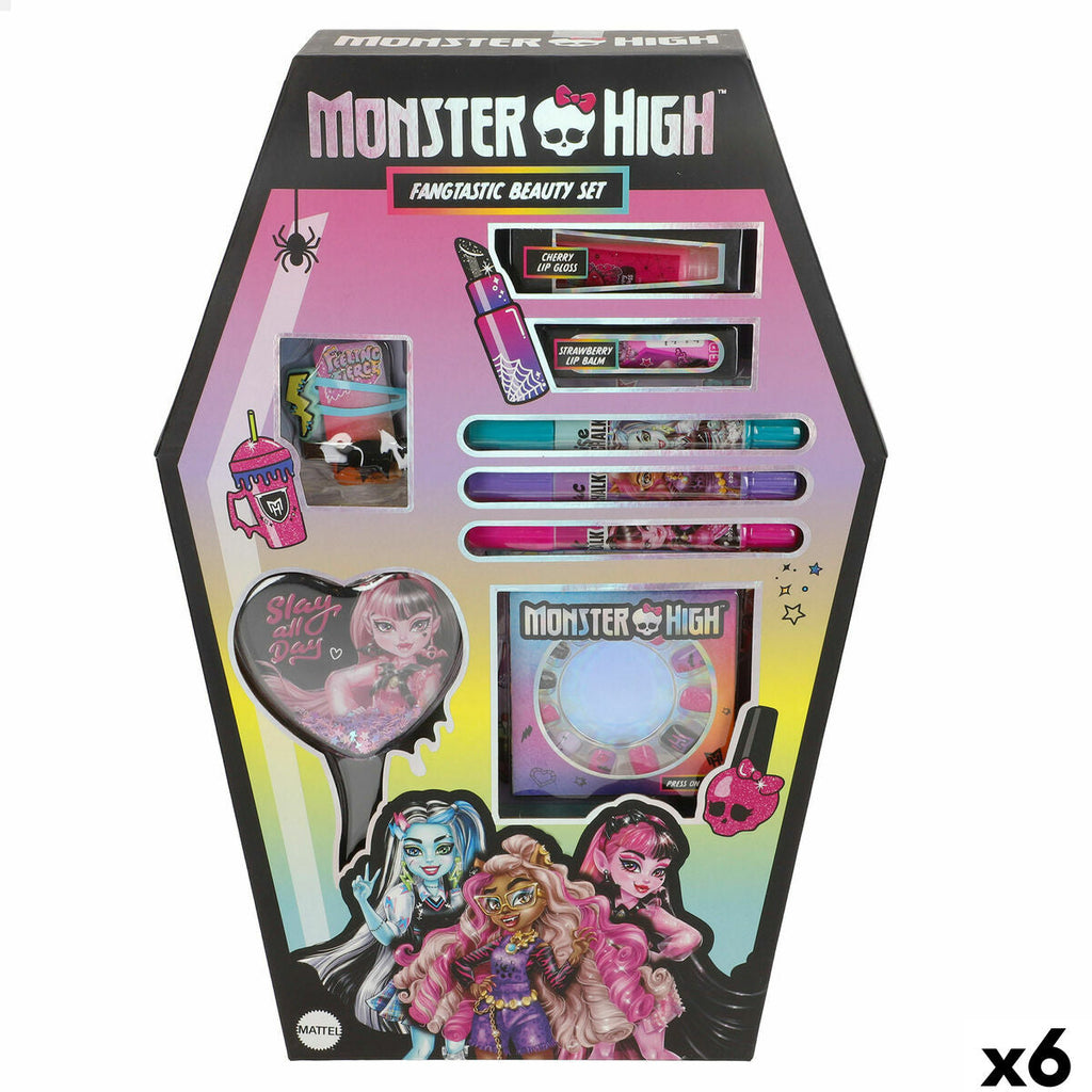 Schönheitsset monster high (6 stück) - schönheit make-up