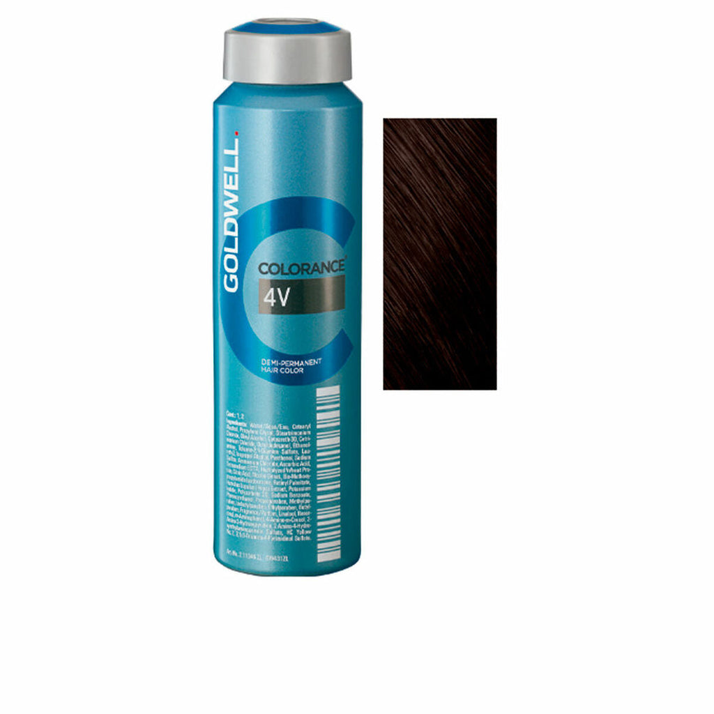 Semi-permanente tönung goldwell colorance nº 4v 120 ml