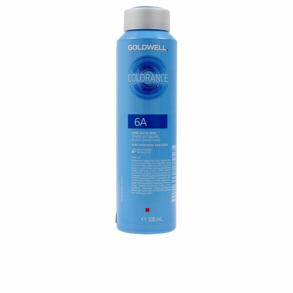 Semi-permanente tönung goldwell colorance nº 6a 120 ml