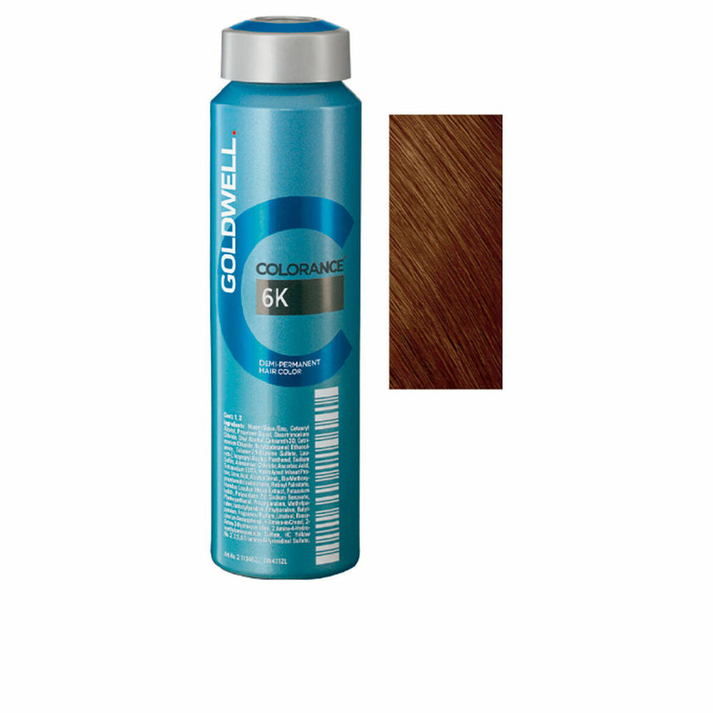 Semi-permanente tönung goldwell colorance nº 6k 120 ml